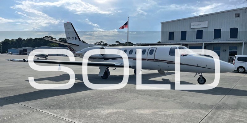 Cessna Citation Bravo 550 SP-KLN